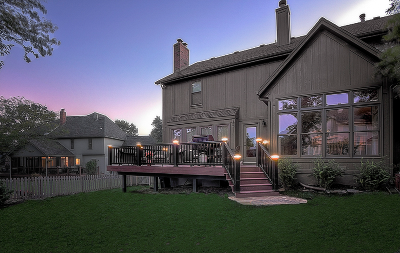 Custom deck build by All Under One Roof, Kansas City