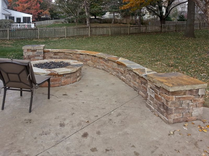 Outdoor living space by All Under One Roof, Kansas City