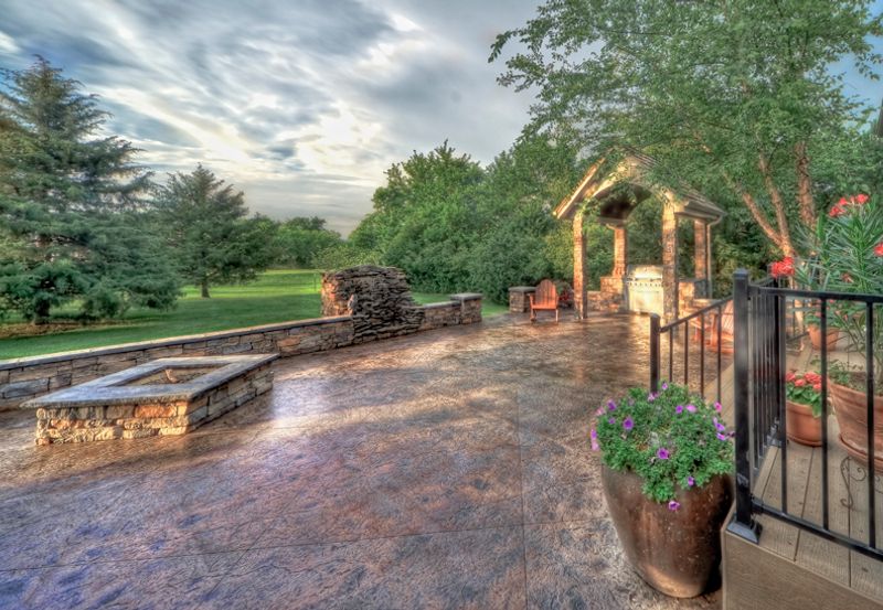 Outdoor living space by All Under One Roof, Kansas City