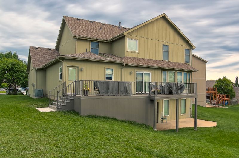 Custom deck build by All Under One Roof, Kansas City