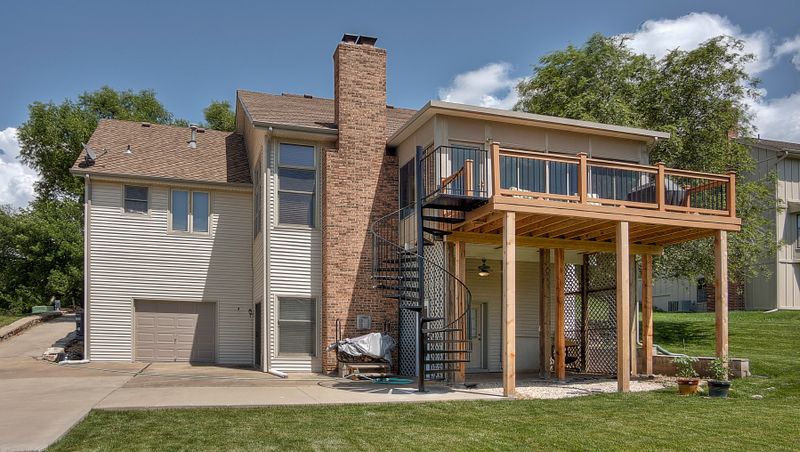 Custom deck build by All Under One Roof, Kansas City