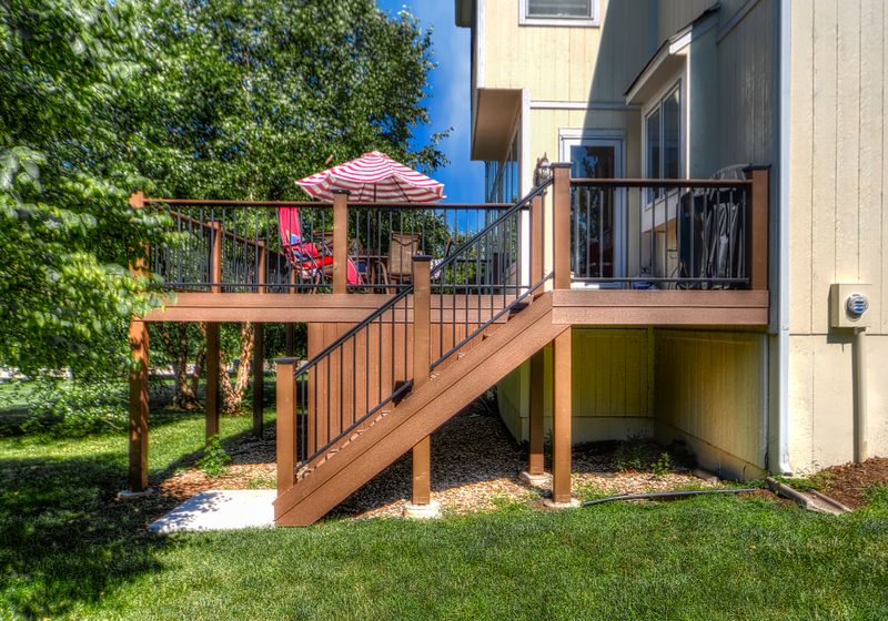 Custom deck build by All Under One Roof, Kansas City