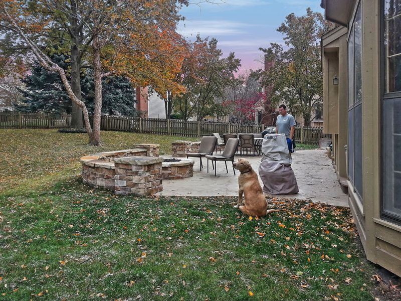 Outdoor living space by All Under One Roof, Kansas City