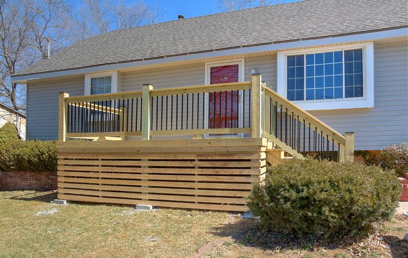 Custom deck build by All Under One Roof, Kansas City