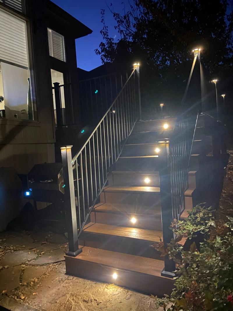 Custom deck build by All Under One Roof, Kansas City