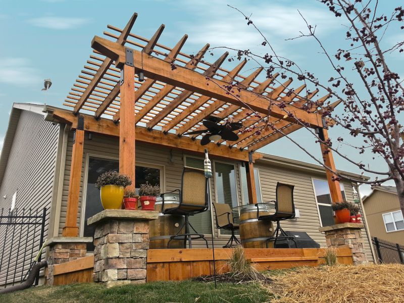 Custom pergola by All Under One Roof, Kansas City