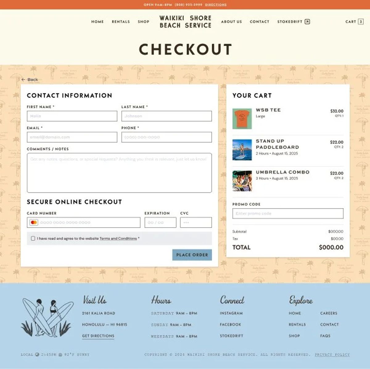 Checkout