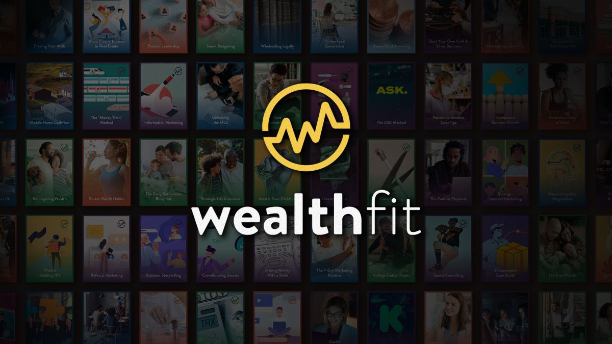 WealthFit Courses and Logo