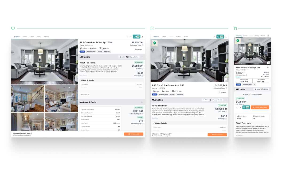 Cross Device Design & Implementation