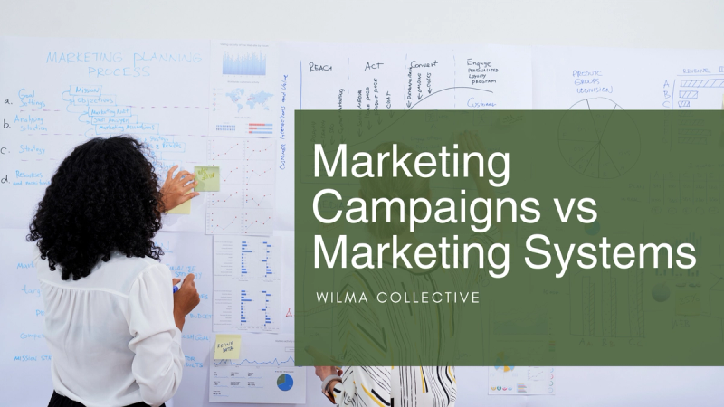 Marketing Campaigns vs Marketing Systems
