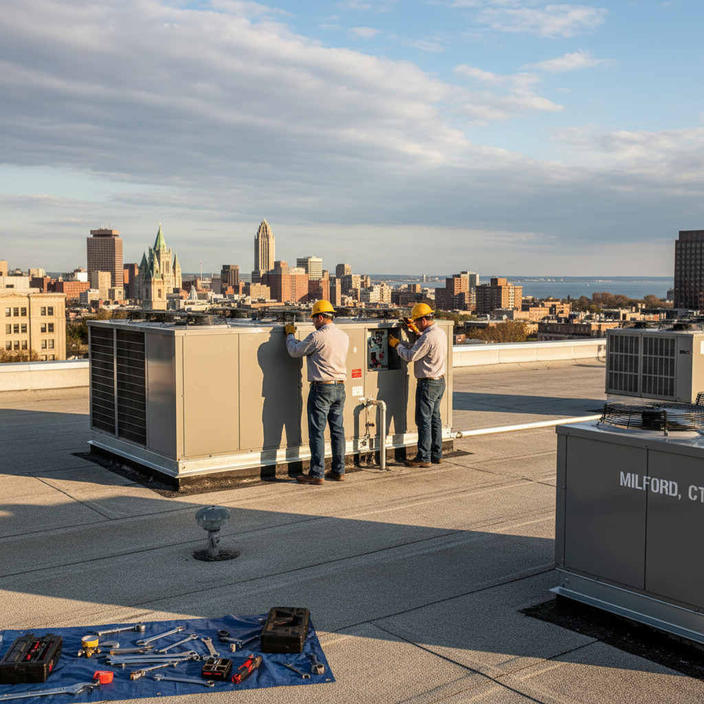 Reliable Commercial Rooftop Unit Repair in New Haven & Milford, CT