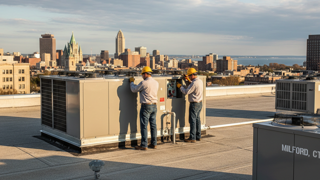 Reliable Commercial Rooftop Unit Repair in New Haven & Milford, CT