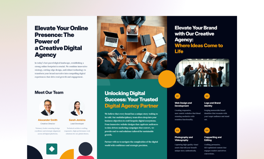 Tri-Fold Brochure Generator