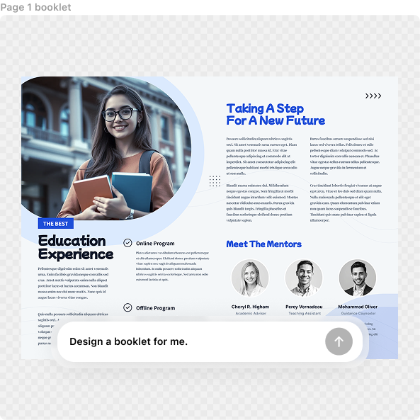 A stack of professionally printed booklets created with a booklet generator