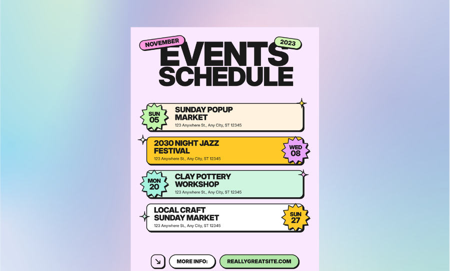 Weekly Planners Generator