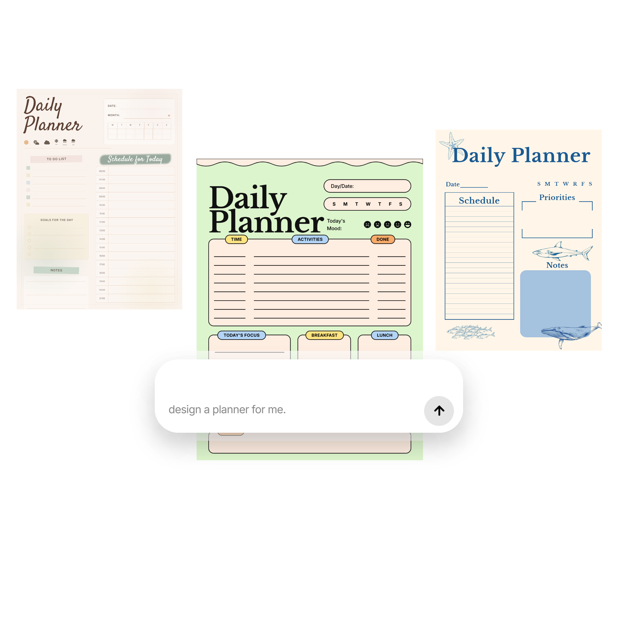 Design Custom Daily Schedules: Planners Generator | Veeso AI