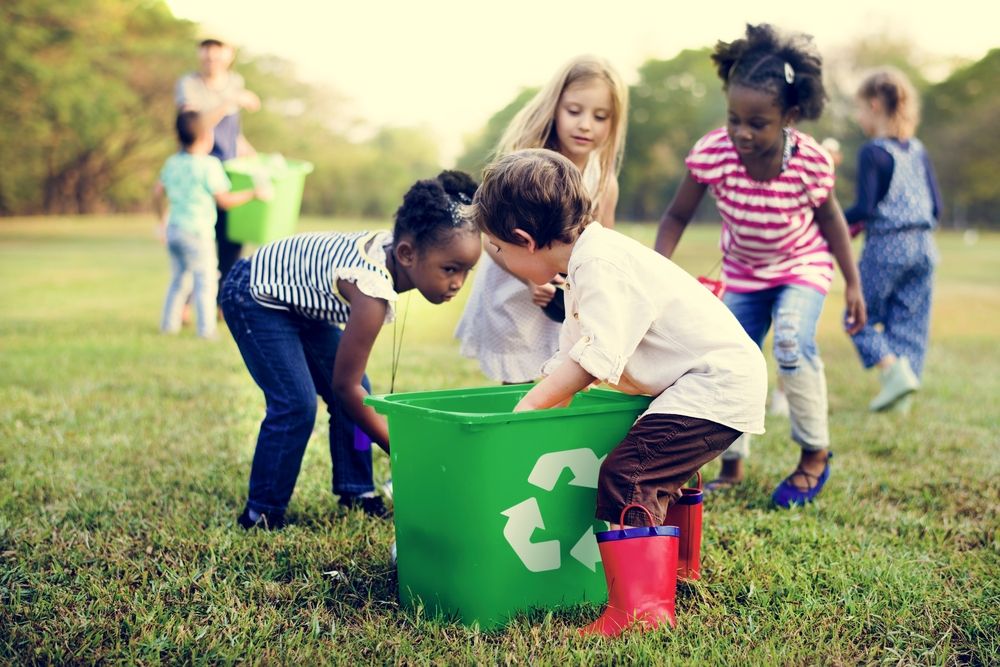 Tritt Elementary Rocks Recycling!