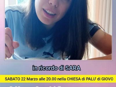 Messa 2° mese in ricordo di Sara
