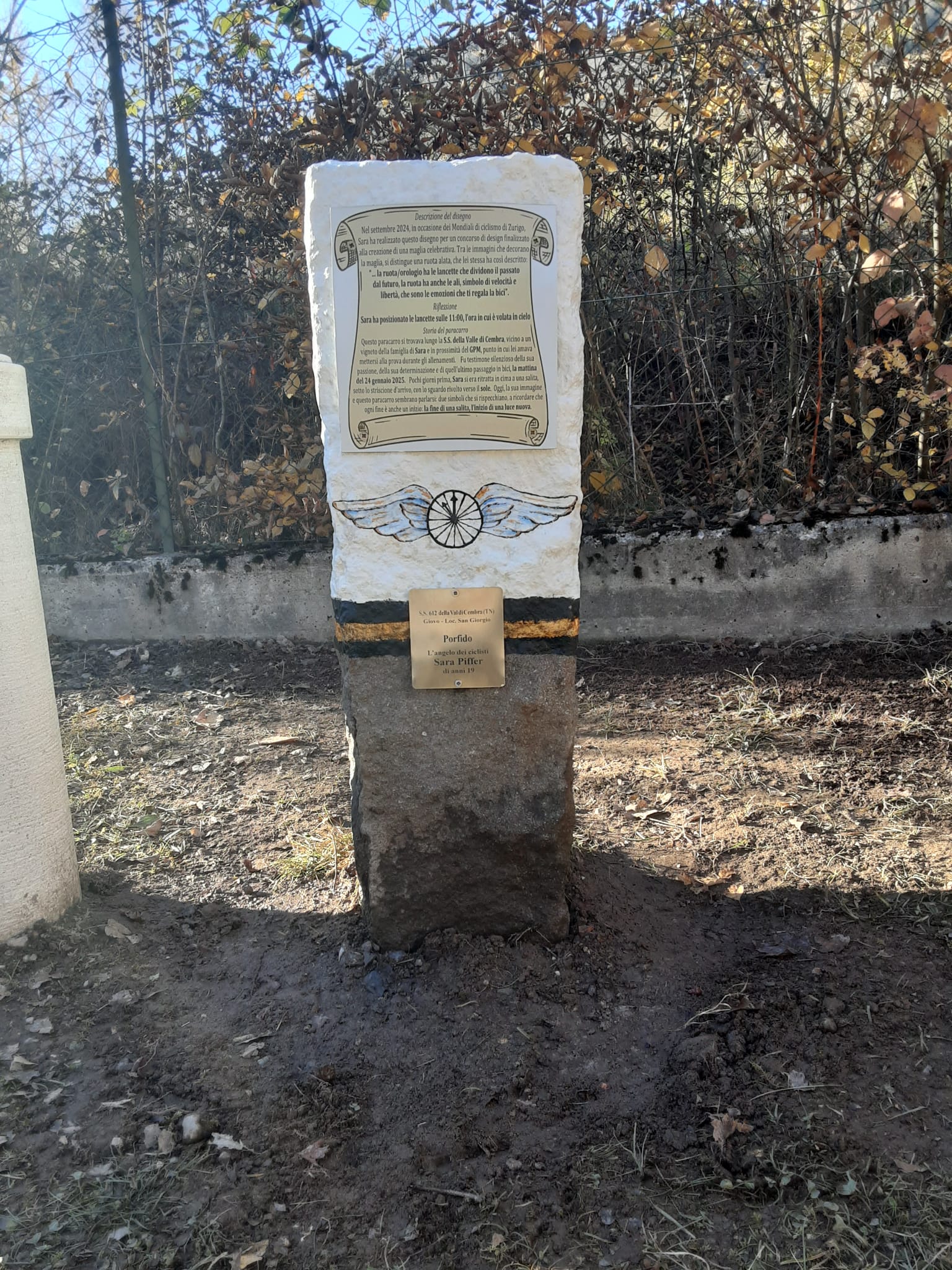 Un "paracarro" per SARA