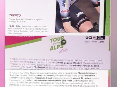 Tour of the Alps 2026 - 5^ Tappa Traguardo Volante in ricordo di Sara Piffer