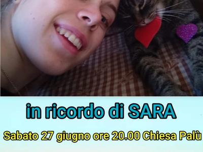 S. Messa 17° mese in ricordo di Sara