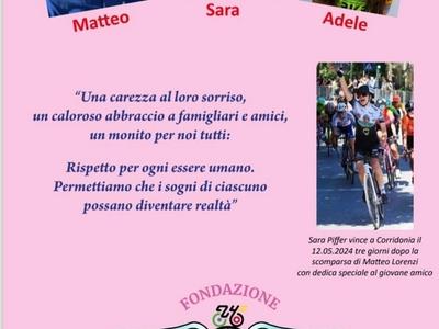 Gara Internazionale Rosa organizzata dalla Ciclistica Adriana Bolzano