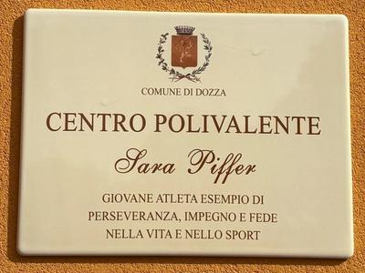 Inaugurazione nuovo centro sportivo e polifunzionale intitolato a Sara Piffer