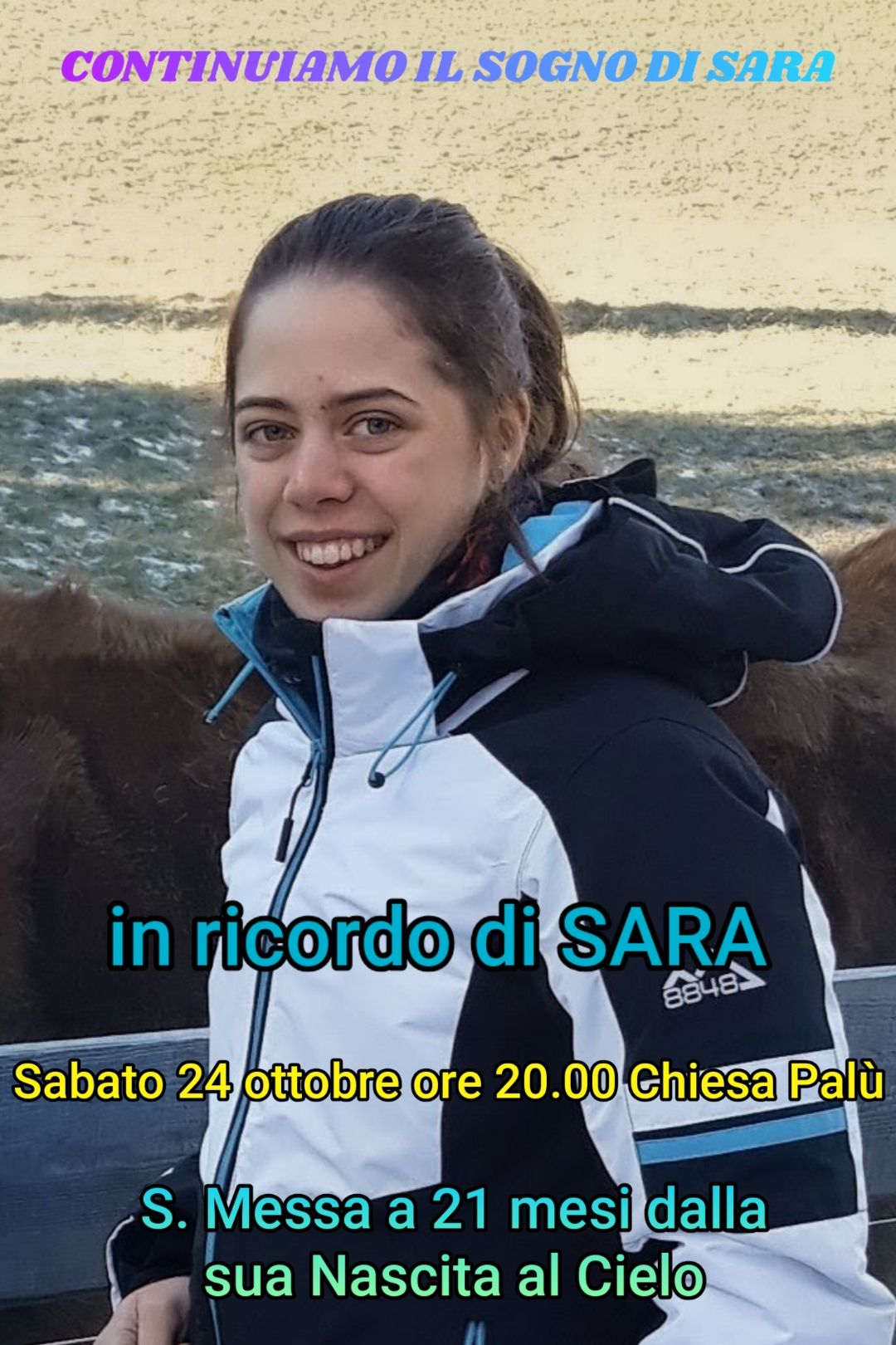 S. Messa 21° mese in ricordo di Sara