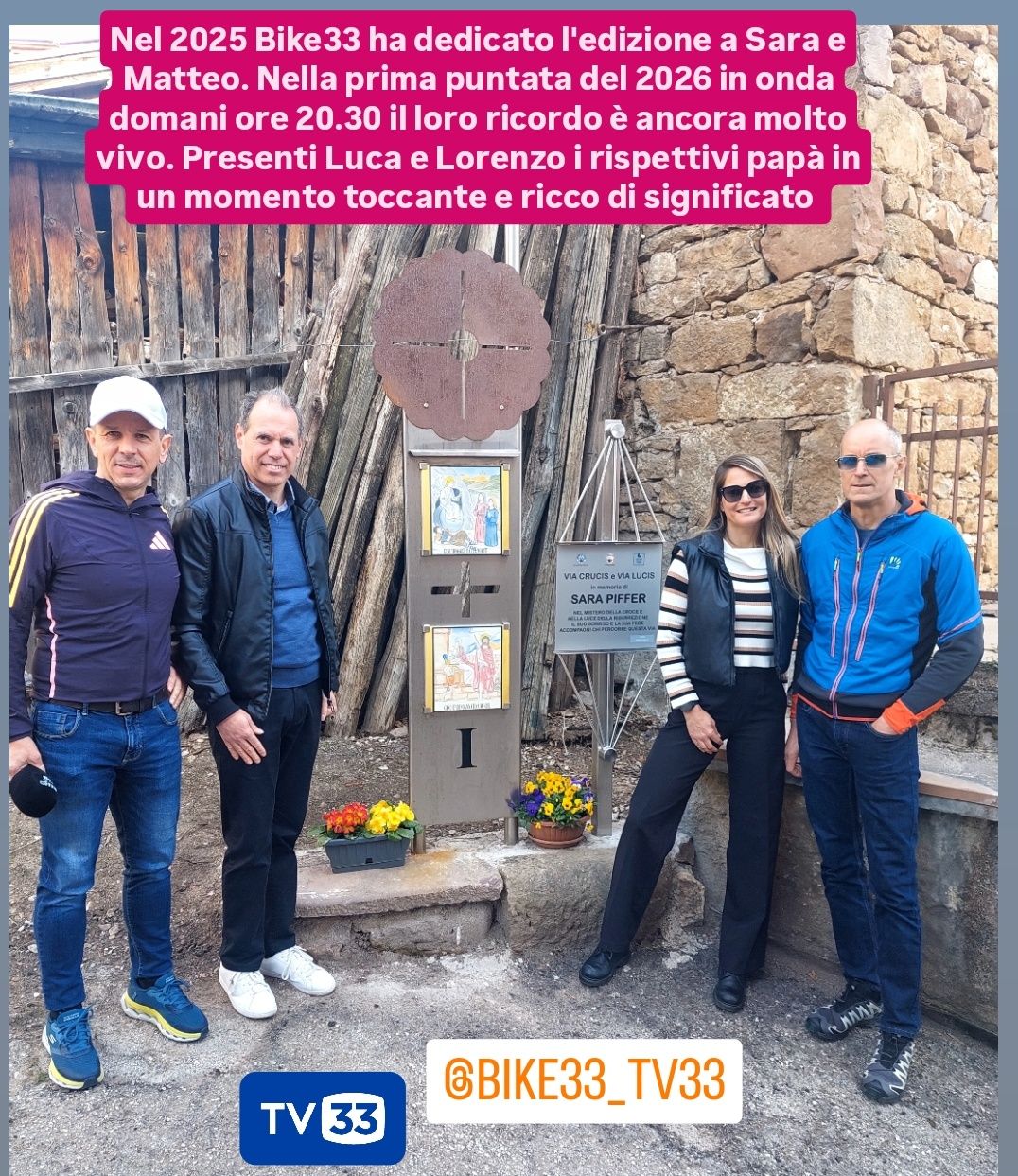 Puntata di Bike33-Si parla di Sara, Matteo e di sicurezza stradale