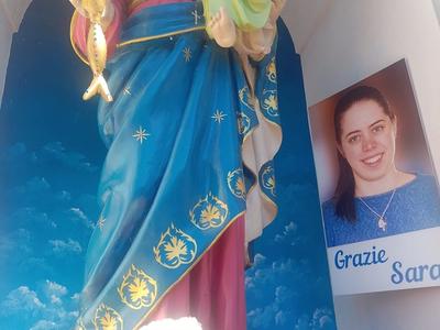 Catechesi di Giovo e Segonzano al capitello di Maria Ausiliatrice