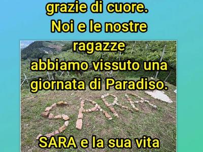 Pellegrinaggio al capitello della Madonna Ausiliatrice per conoscere di Sara