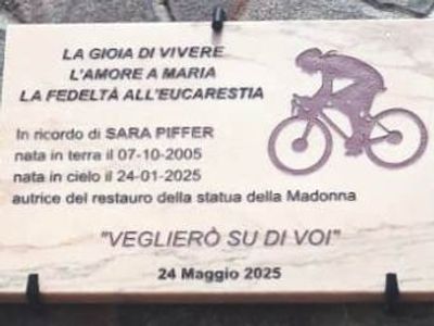 Messa 4° mese in ricordo di Sara