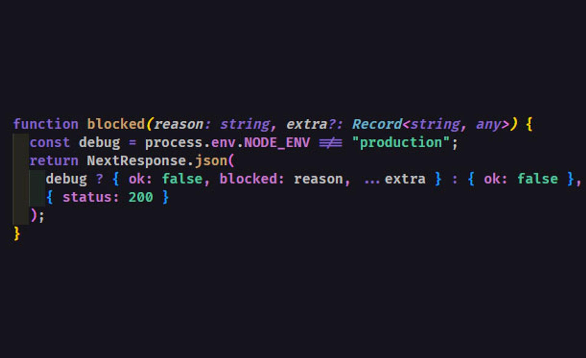 Server-Side Anti-Spam Logic (API)