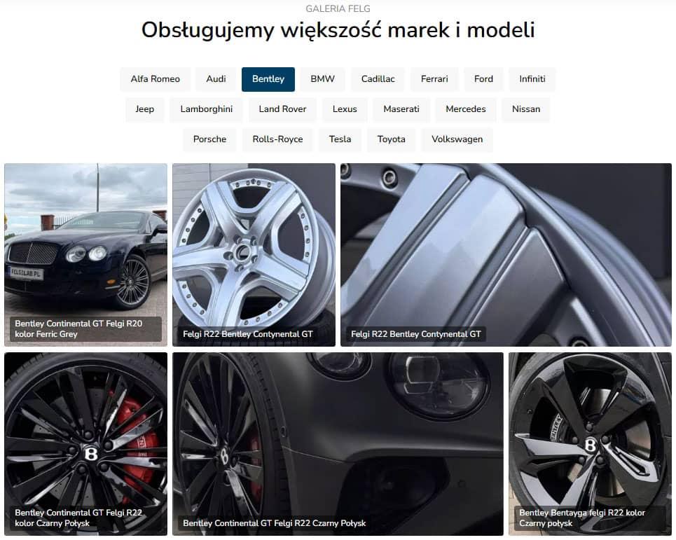 Prawdziwe zrealizowane projekty prezentowane po to, by budować zaufanie, zanim odwiedzający w ogóle wyśle zapytanie.