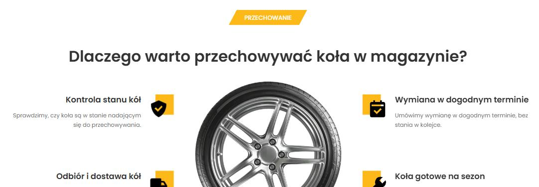 Section explaining why wheels are worth storing in a warehouse, listing what the service covers