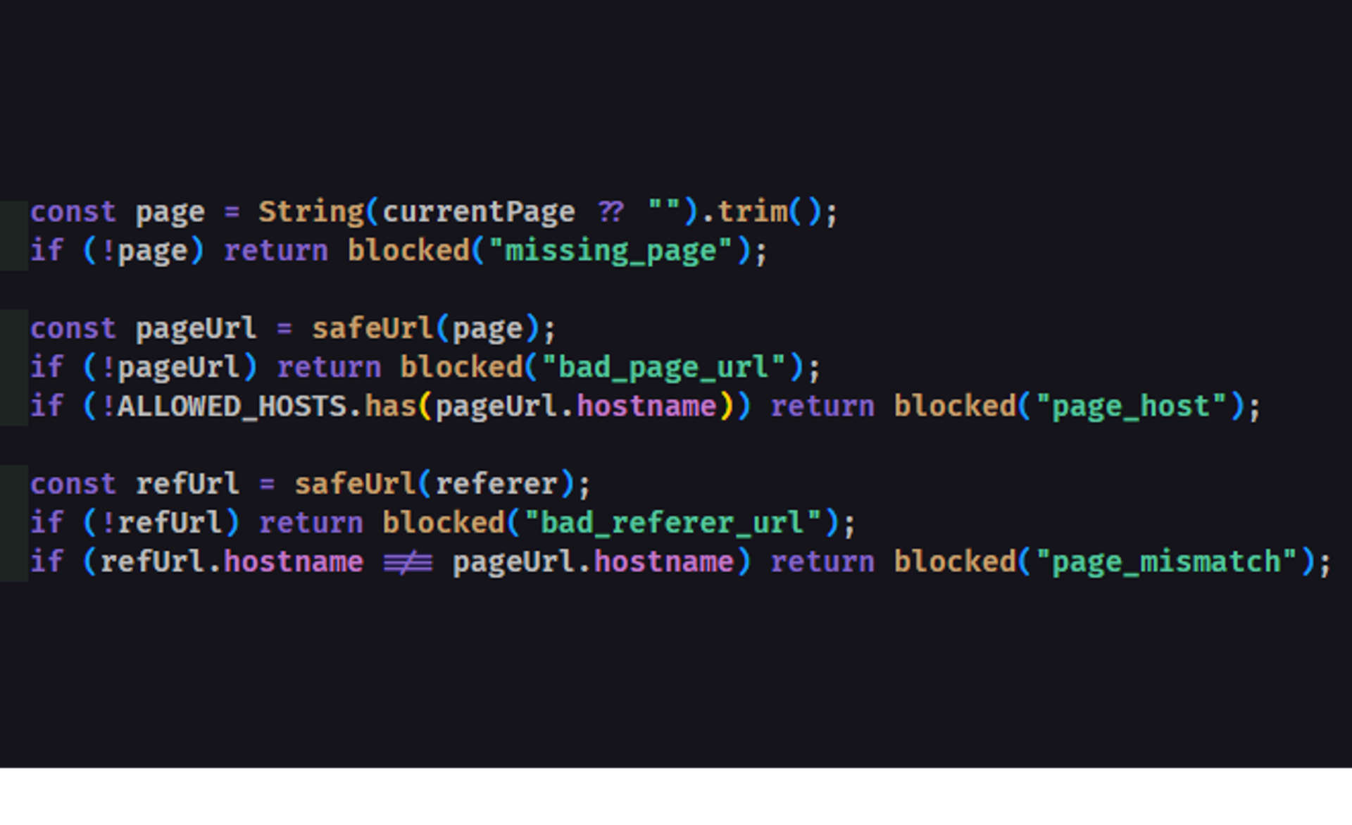 Behaviour-Based Form Protection