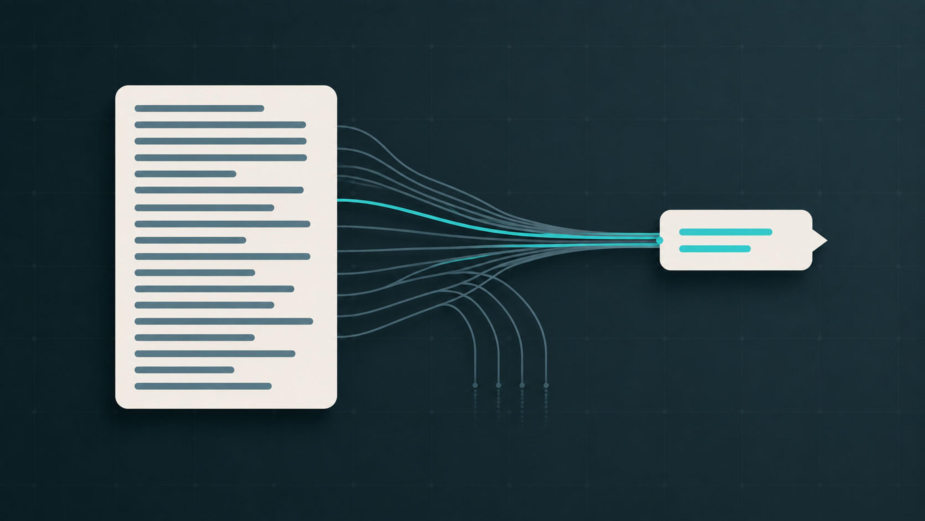 An AI assistant restating a company's positioning in its own words