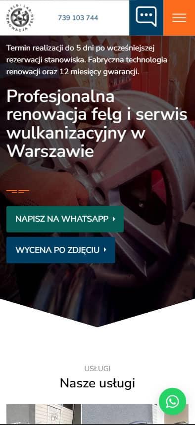 Pełne doświadczenie — łącznie z formularzem ze zdjęciami — przebudowane tak, by bezbłędnie działać na telefonie, skąd przychodzi większość odwiedzających.
