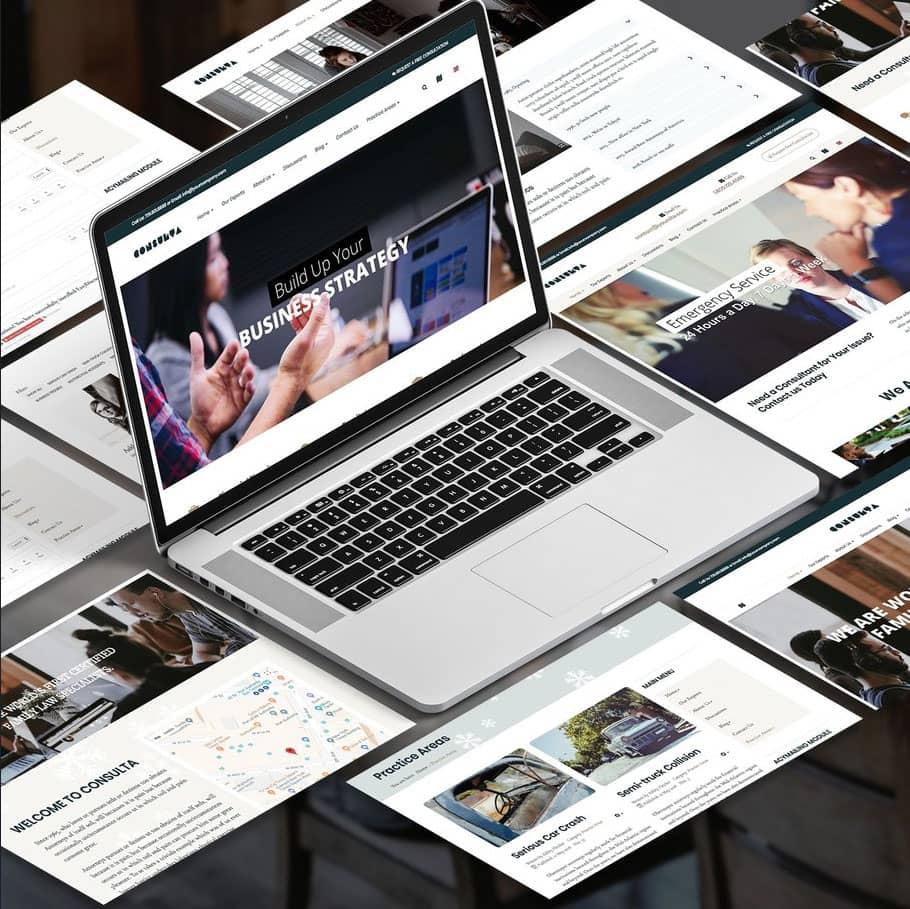 Strona dla adwokata z uwzględnieniem SEO i konwersji