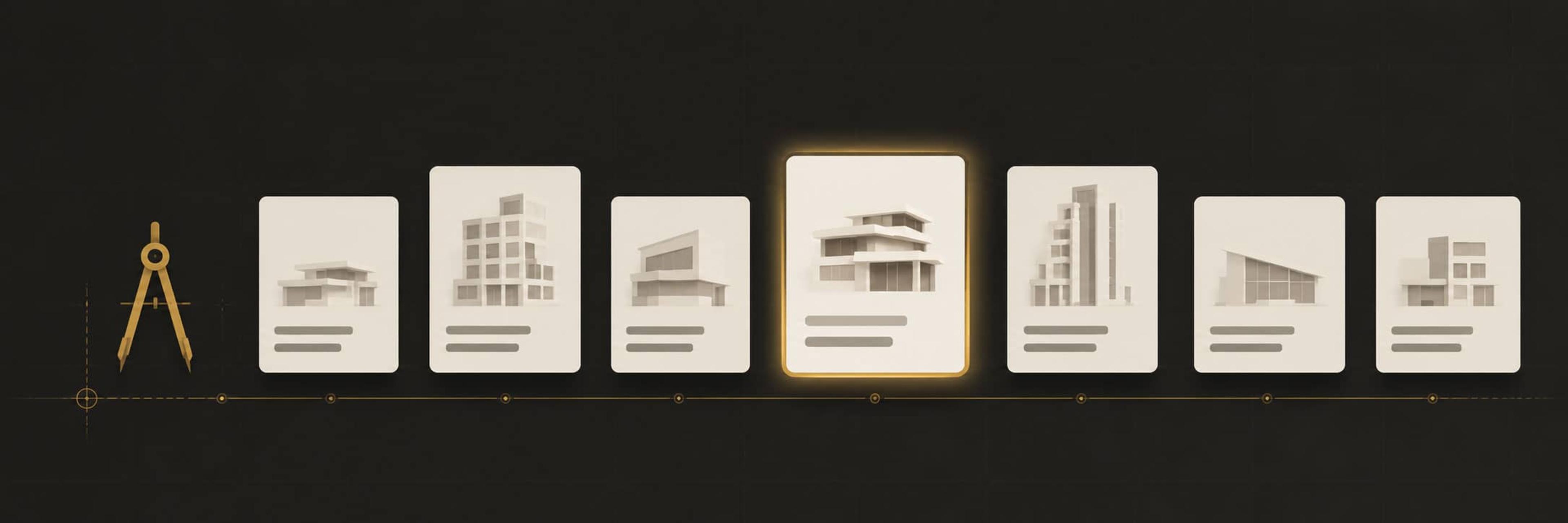 Architecture studio websites that load as well as they look