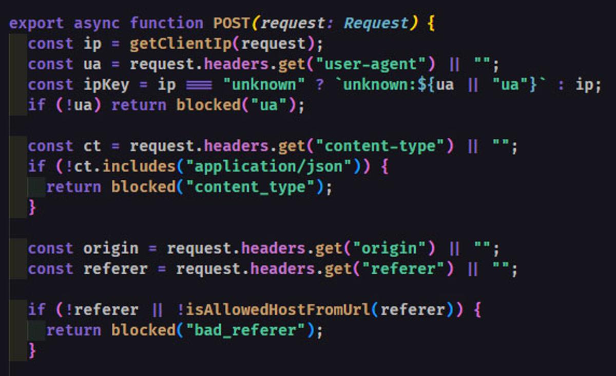 Request Source Validation