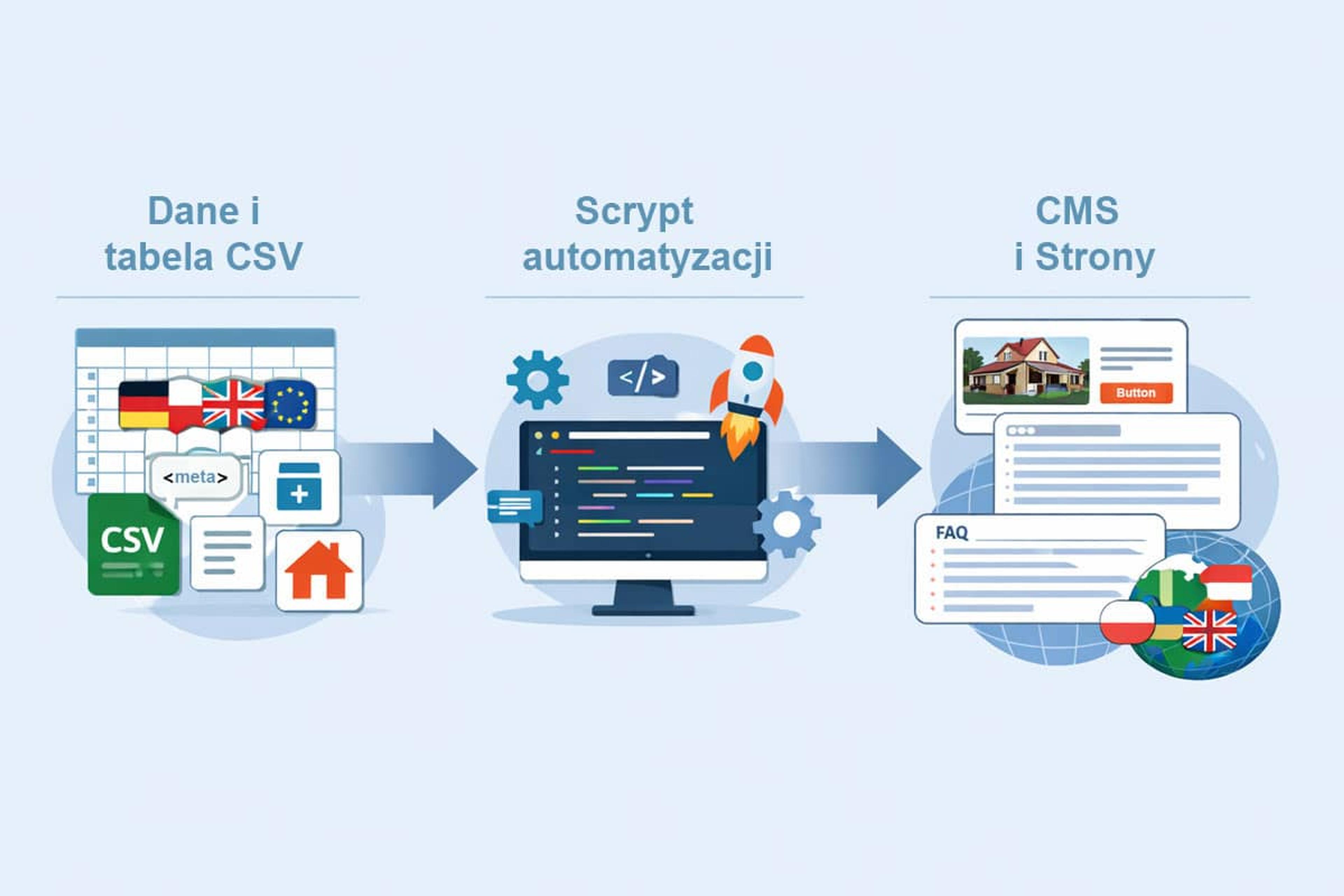 Jak zautomatyzowałem tworzenie stron w CMS i obniżyłem koszty produkcji treści o 75%