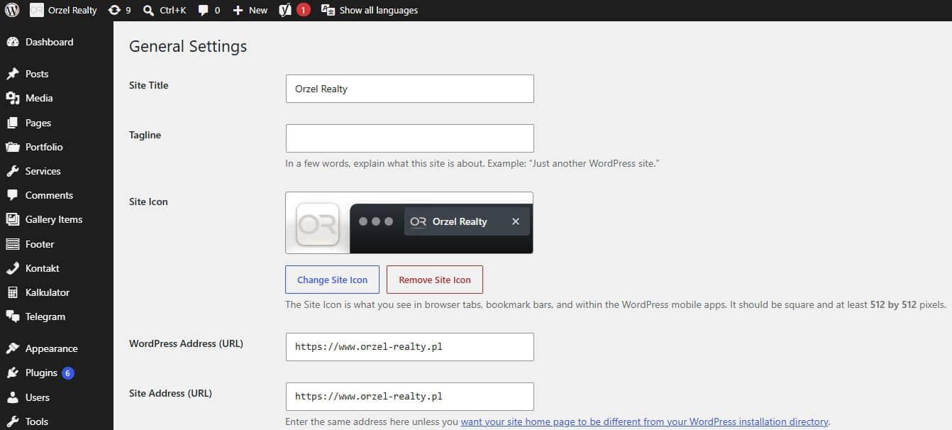 A page being assembled from ACF blocks in the WordPress editor, showing constrained fields where text and images can be changed but arbitrary spacing and colours cannot.