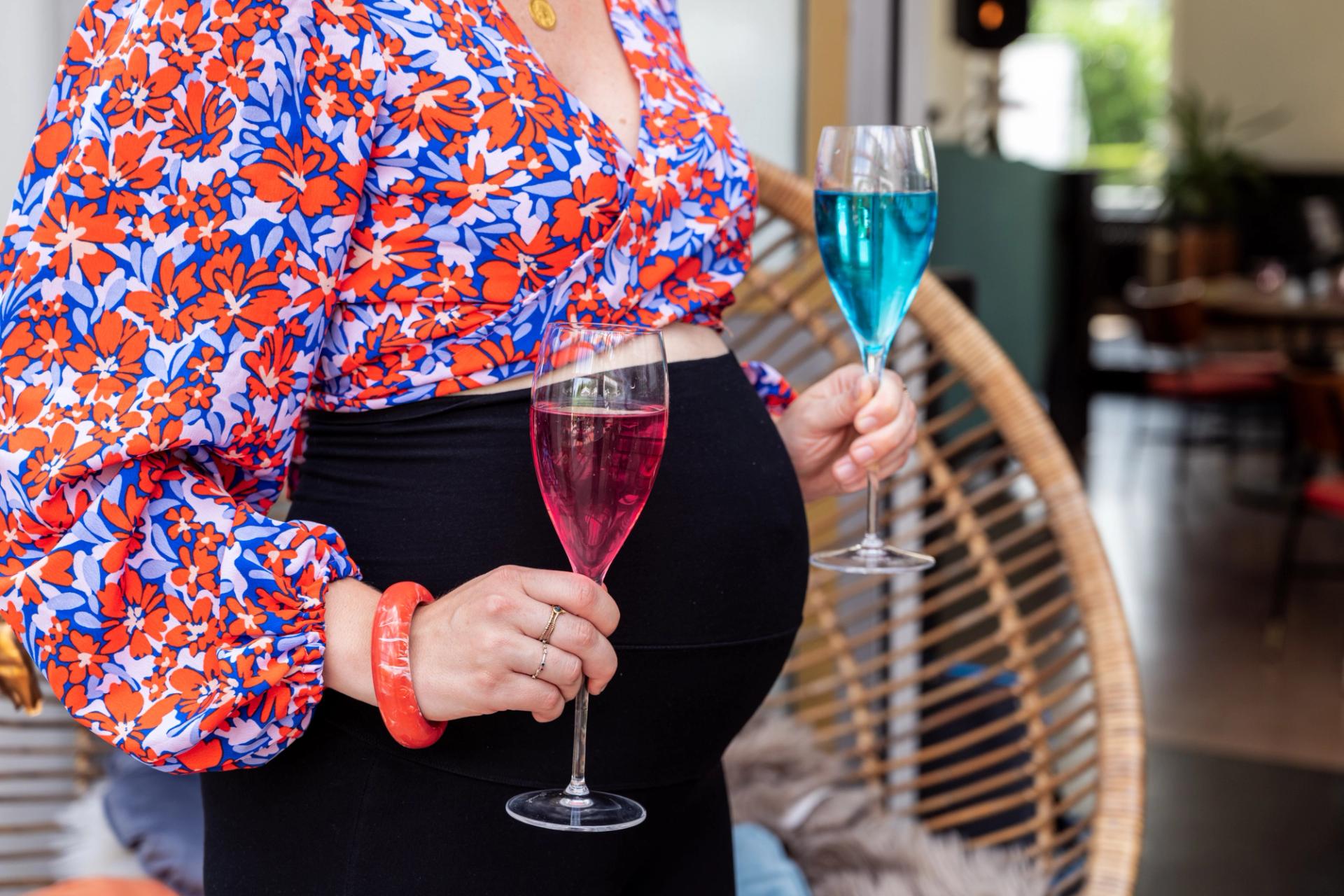 Babyshower bij La Cocotte met high tea en vriendinnen