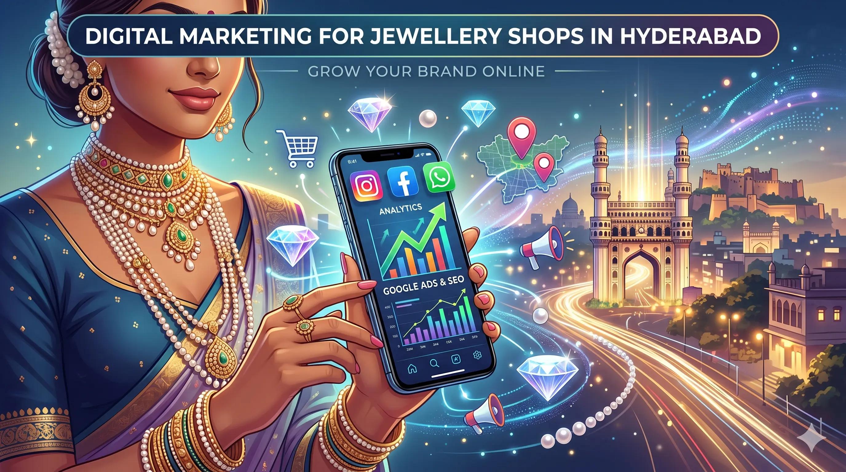 Digital Marketing for Jewellery Shops in Hyderabad: How to Sell Online and Drive Footfall in 2026 | Digital Vint Blog