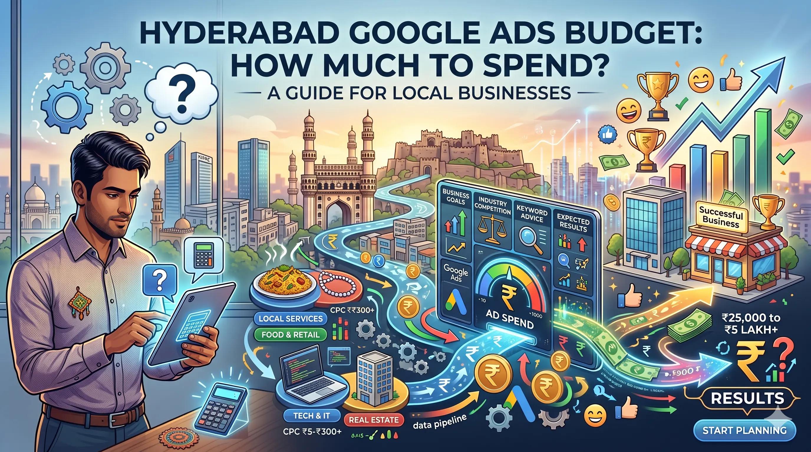 How Much Should a Hyderabad Business Spend on Google Ads? (Budget Guide by Industry, 2026) | Digital Vint Blog