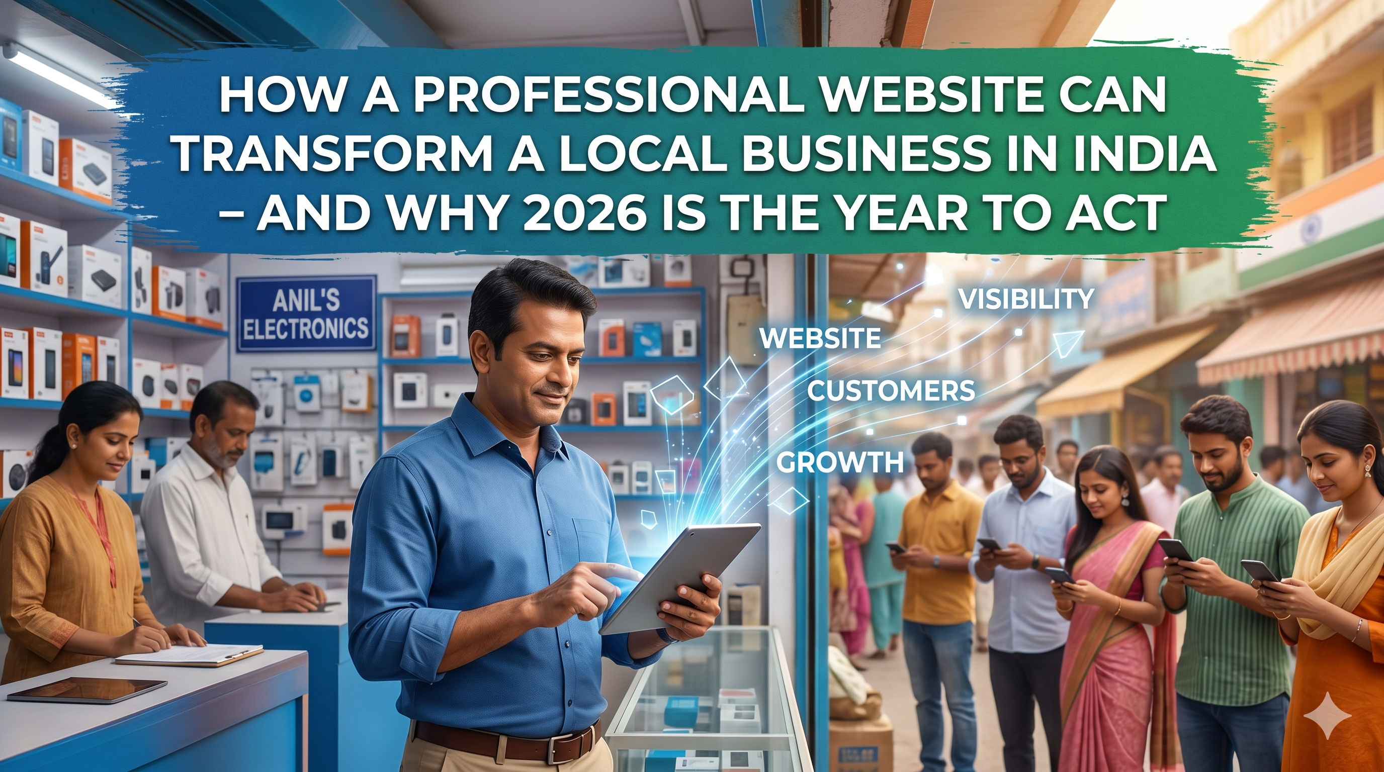 How a Professional Website Can Transform a Local Business in India and Why 2026 Is the Year to Act | Digital Vint Blog