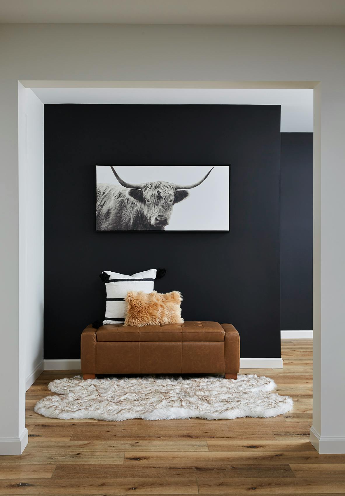 Clean & Bright Lower Level Remodel, Maple Grove, MN — interior design by Eminent Interior Design