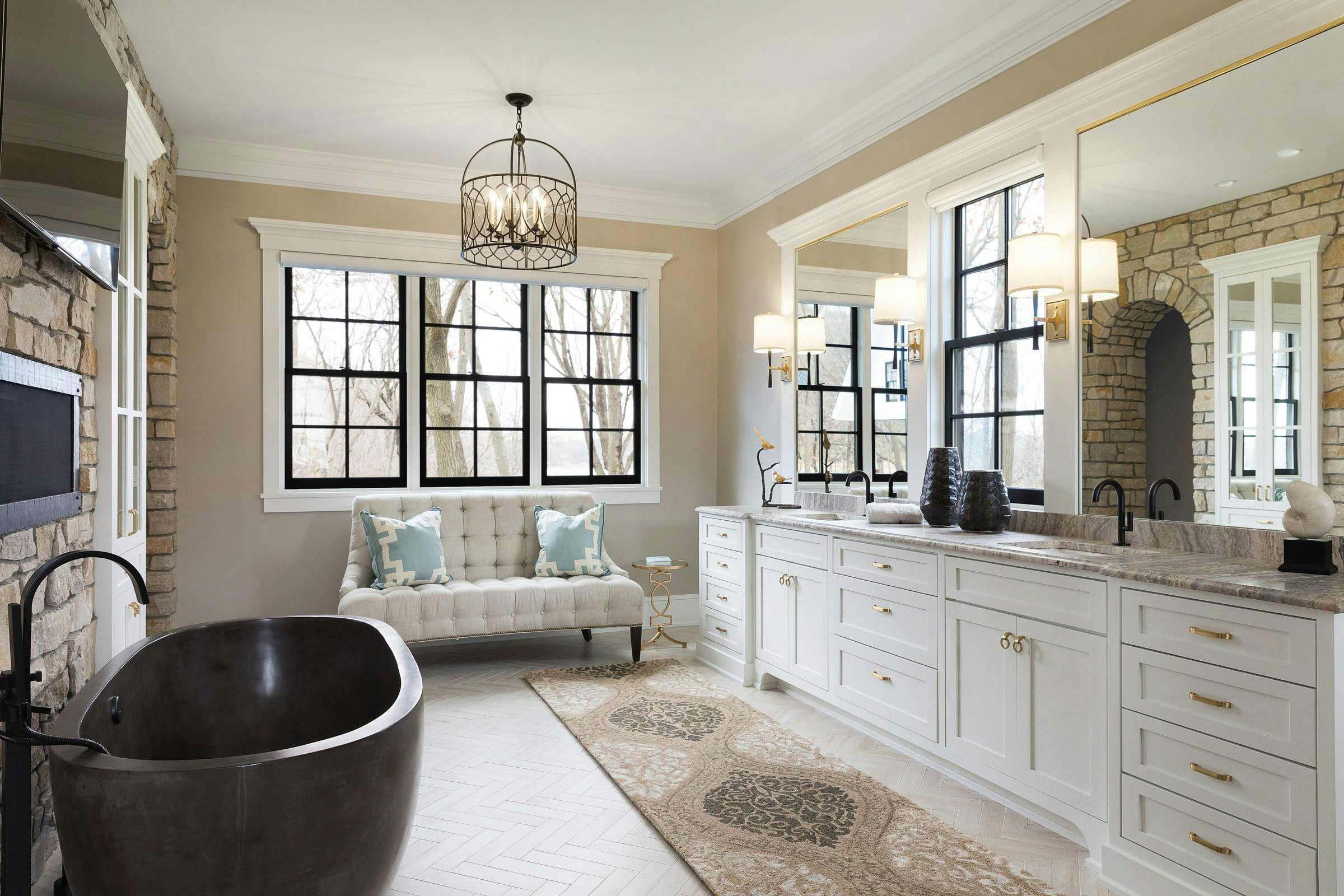 Elegant Family Home Design, Buffalo, MN — interior design by Eminent Interior Design
