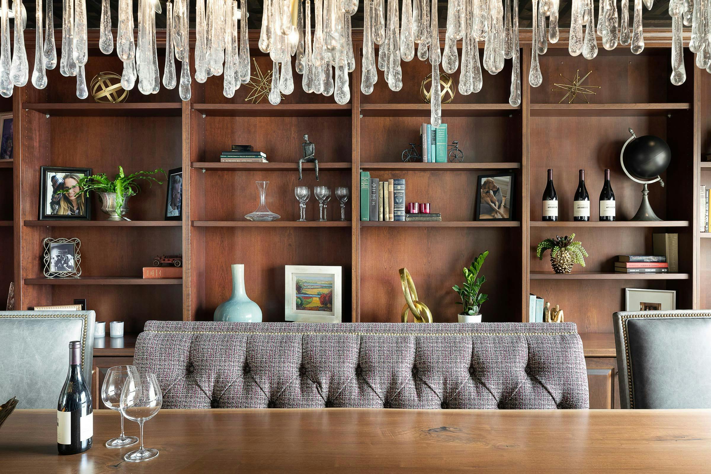 Remodeled Wine Cellar, Minneapolis, MN — interior design by Eminent Interior Design